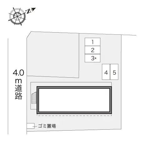 ★手数料０円★西東京市芝久保町４丁目　月極駐車場（LP）